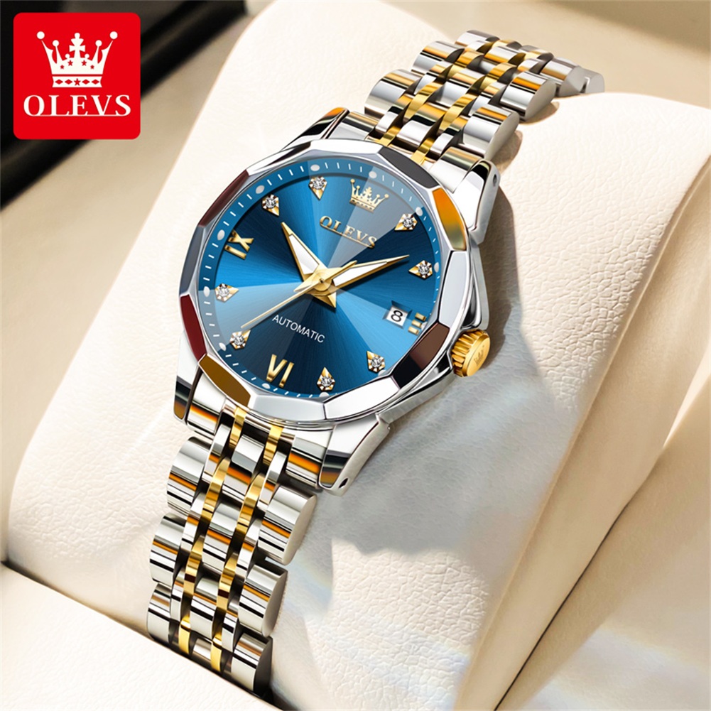 Anti-Magnetic Watch - OLEVS 9982 Jam Tangan Wanita Berkilau