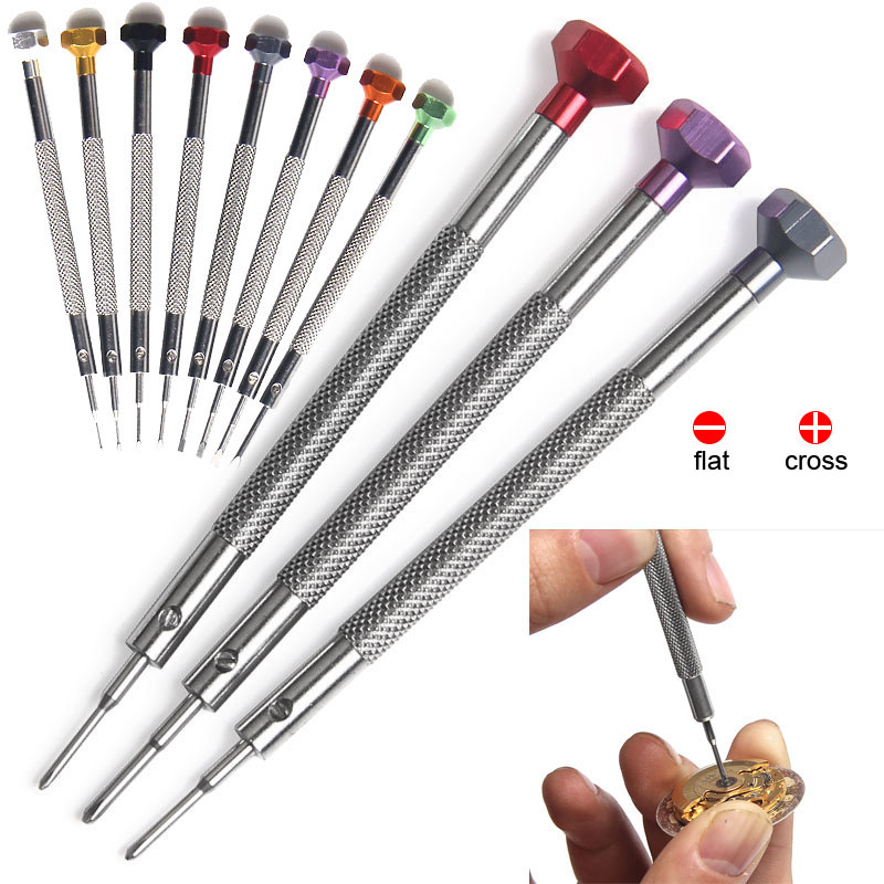 Watchmaker Screwdriver - Obeng Baja Tahan Karat Campuran 0.6-2.0Mm