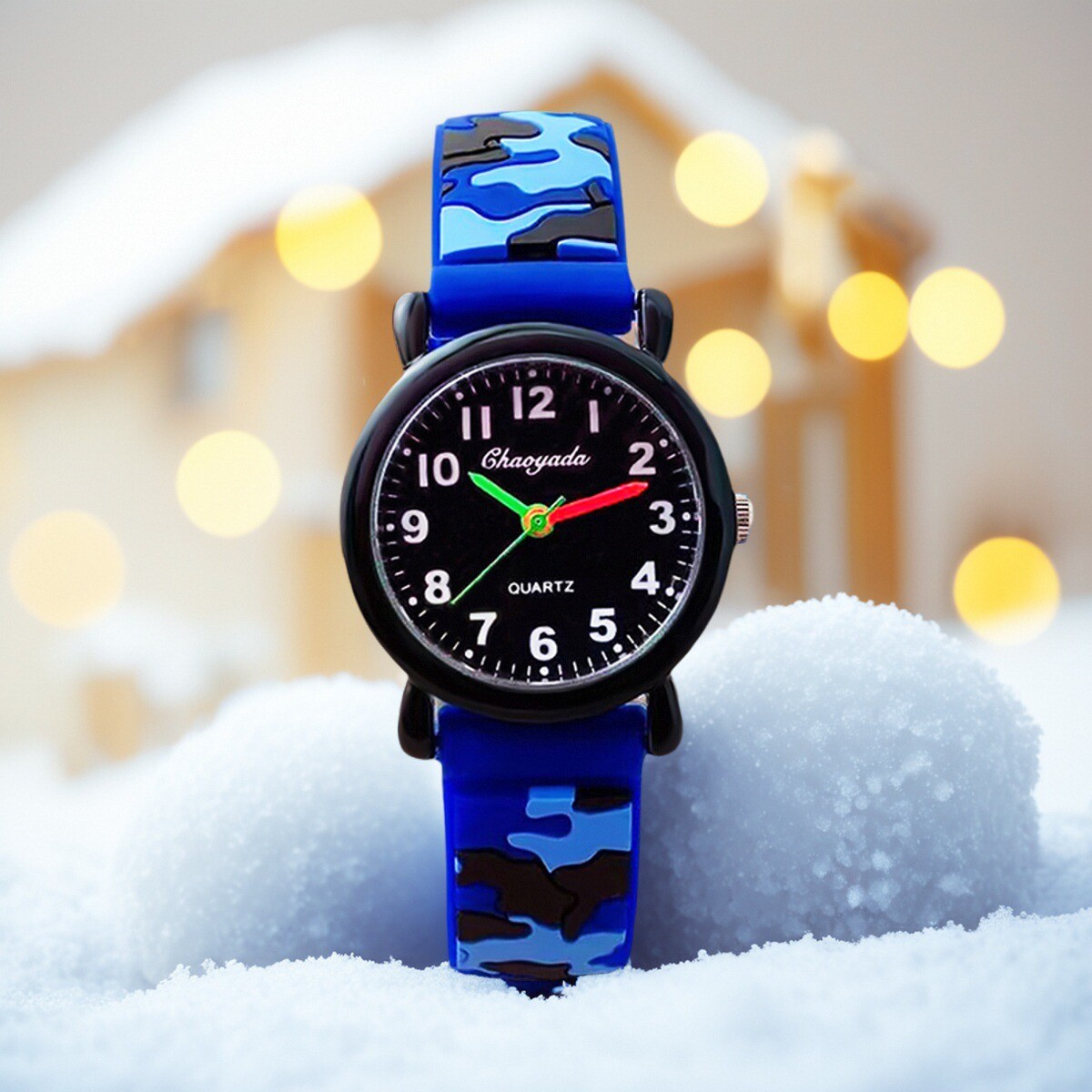 Smartwatch Watches Kids - Jam Tangan Kuarsa Analog Anak Laki-laki