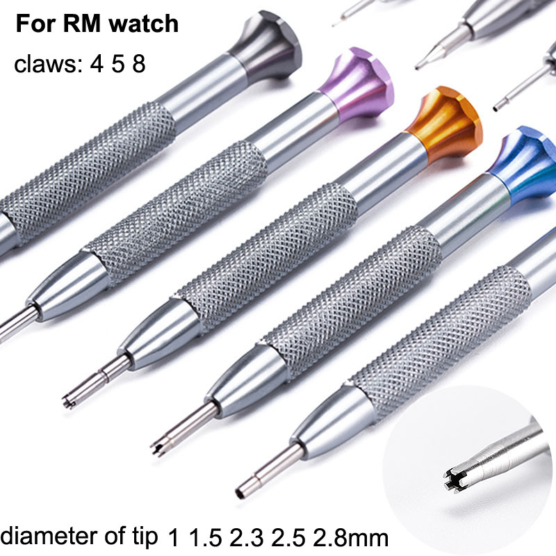 Watchmaker Screwdriver - 1 1.5 2.3 2.5 2.8Mm Obeng