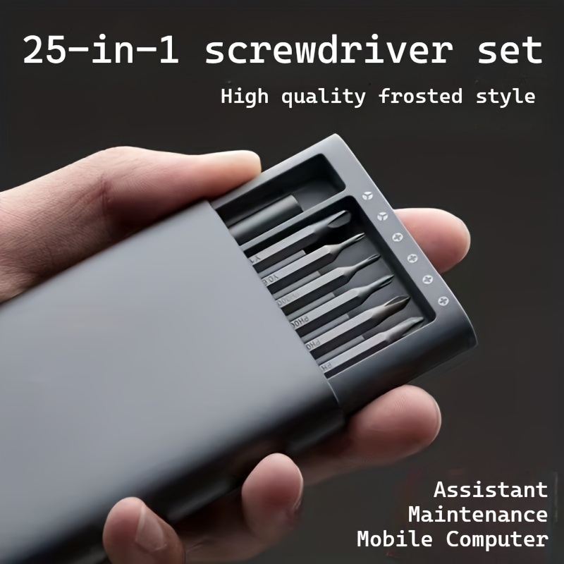 Watchmaker Screwdriver - Set Obeng Presisi Magnetik 25-in-1 –
