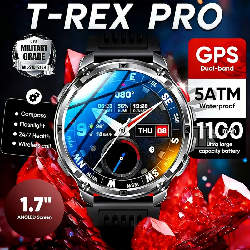 Smartwatch Watches Wallpaper - Jam Tangan Pintar Militer Luar Ruangan