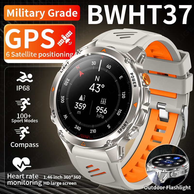 Watch Smart Smartwatch - LIGE Jam Tangan Pintar GPS Tangguh