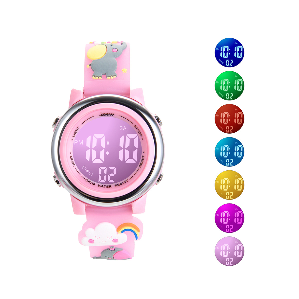 Smartwatch Digital Watches For Girls - Utthai H120 jam tangan olahraga anak-anak,