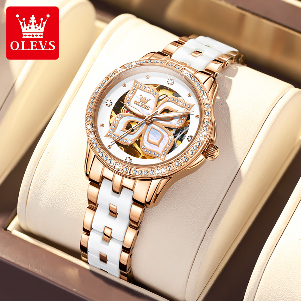 Anti-Magnetic Watch - Jam Tangan Wanita OLEVS 6612 Fashion,