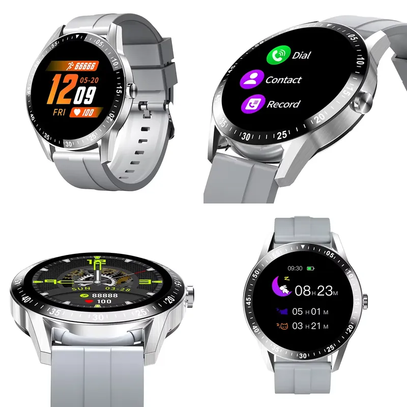 Watch Smart Smartwatch - Jam Tangan Pintar Pelacak Kebugaran Dengan