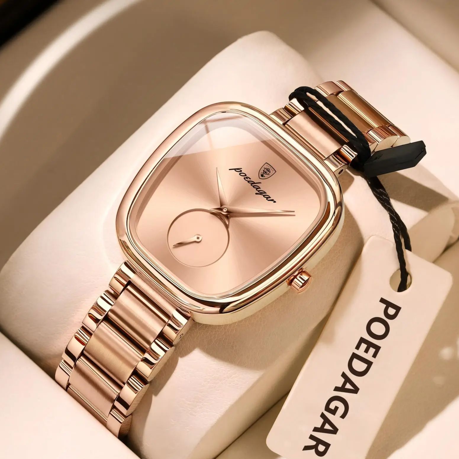 Waterproof Diving Watch - Jam Tangan Wanita POEDAGAR Top Fashion,