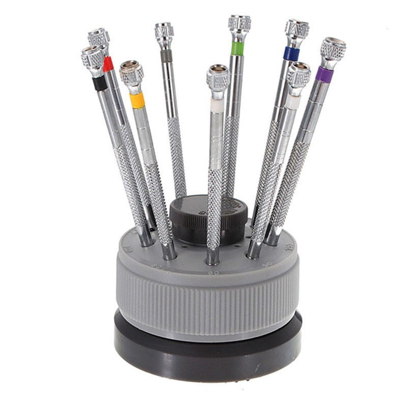 Watchmaker Screwdriver - Set Obeng Presisi, Stainless Steel Alat