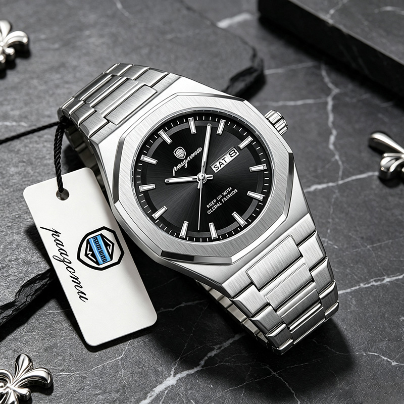 Smartwatch Watches Best Gift For Men - PAAZOMU Jam Tangan Pria Kasual Mewah
