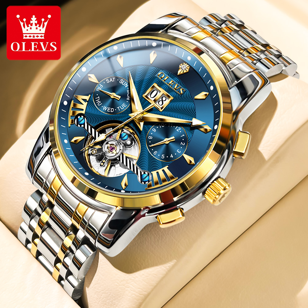 Anti-Magnetic Watch - OLEVS Jam Tangan Pria Mewah Fashion