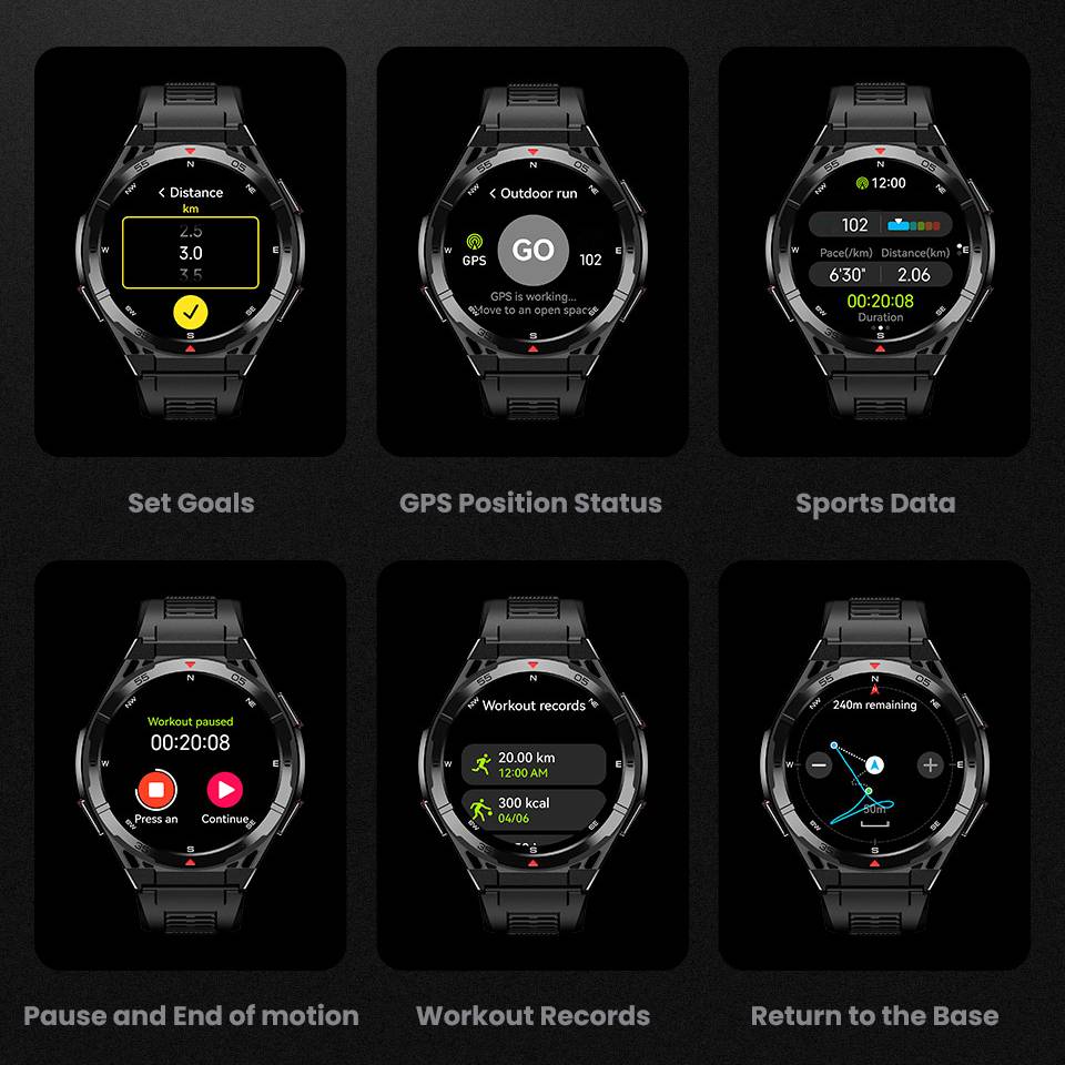 Jam Tangan Pintar Pria Leadoys - Smartwatch Watches Best Gift For Men ulasan dan harga