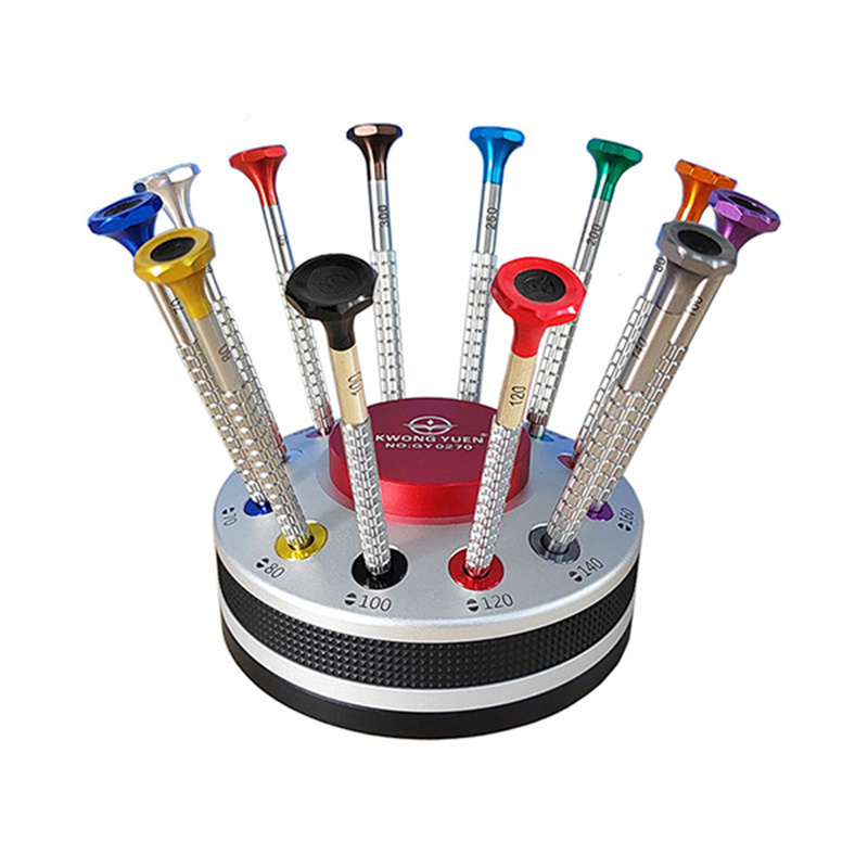 KWONG 12 Buah Set Obeng Presis - Watchmaker Screwdriver ulasan dan harga