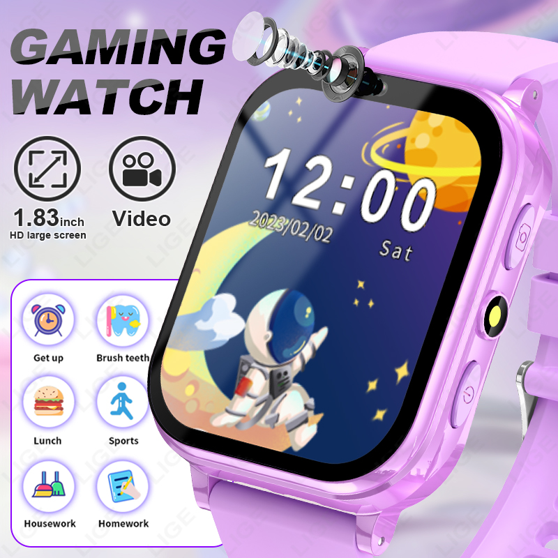 LIGE Jam Tangan Pintar Digital - Smartwatch Digital Watches For Girls ulasan dan harga