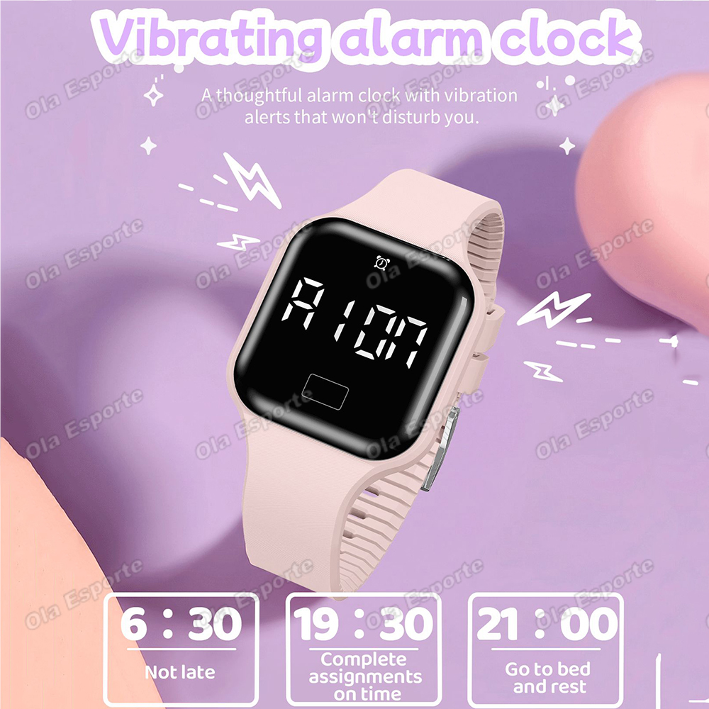 Jam Tangan Pintar Anak Modis J - Smartwatch Digital Watches For Girls ulasan dan harga