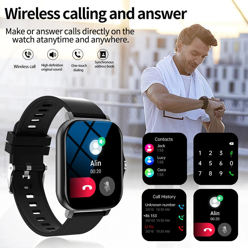 Jam Tangan Pintar Olahraga Lua - Smartwatch Watches Wallpaper ulasan dan harga