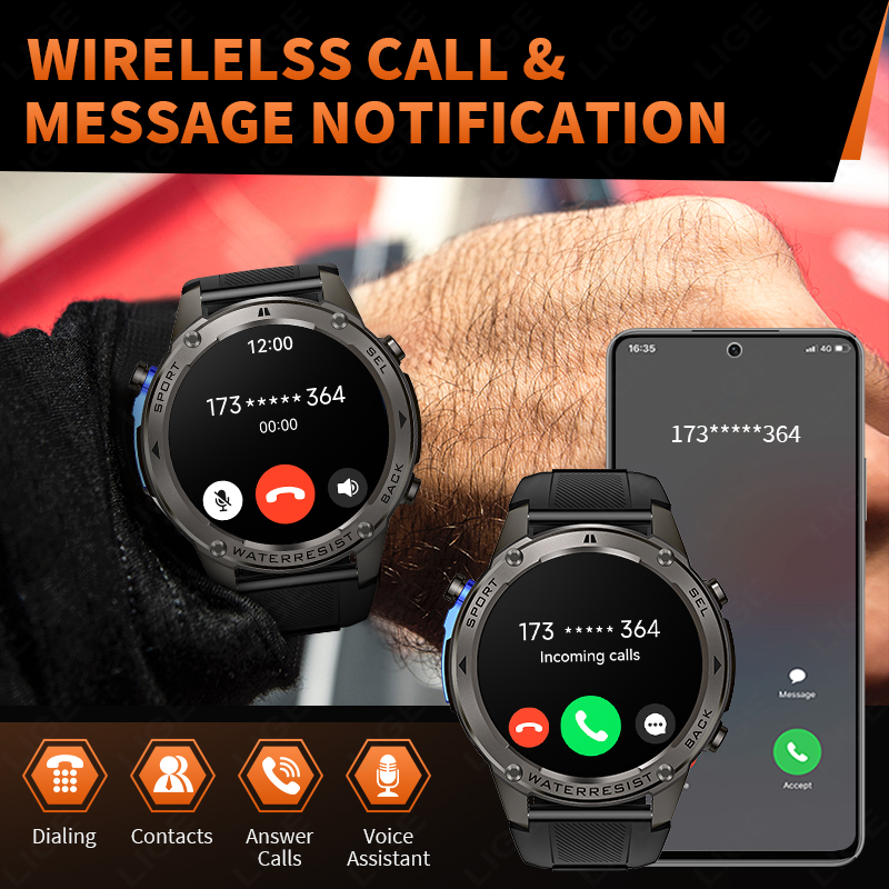 Jam Tangan Pintar GPS Kelas Mi - Watch Smart Smartwatch ulasan dan harga