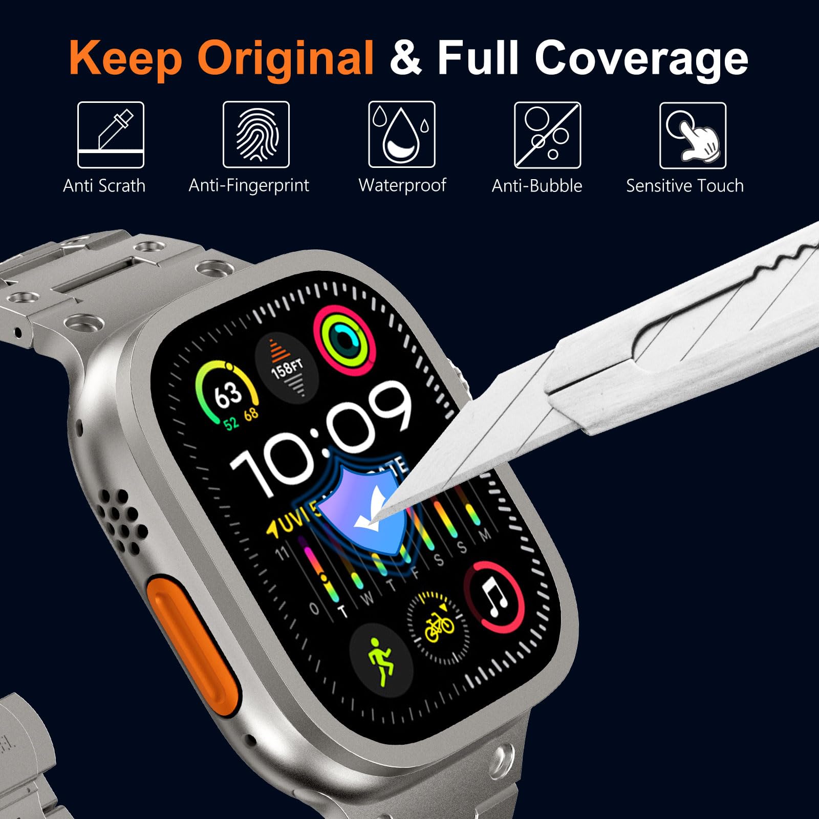 Kaca antigores untuk jam tanga - Smartwatch Watches For Women ulasan dan harga