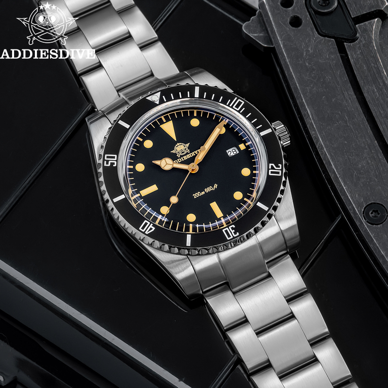 Jam Tangan Pria ADDIESDIVE 39m - Waterproof Diving Watch ulasan dan harga