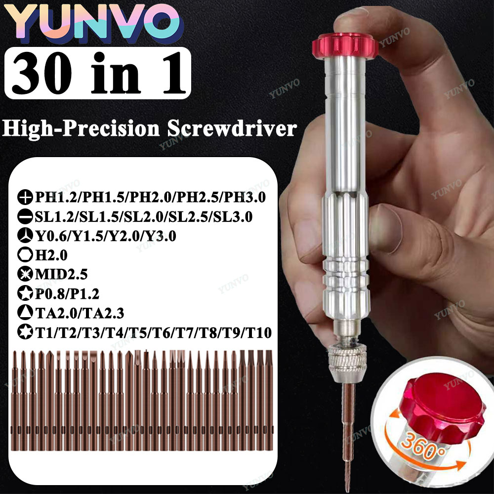 Set Obeng Presisi Magnetik 30  - Watchmaker Screwdriver ulasan dan harga