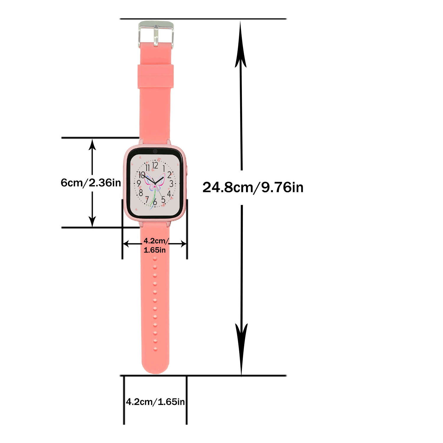 Jam tangan anak-anak hadiah ul - Smartwatch Digital Watches For Girls ulasan dan harga