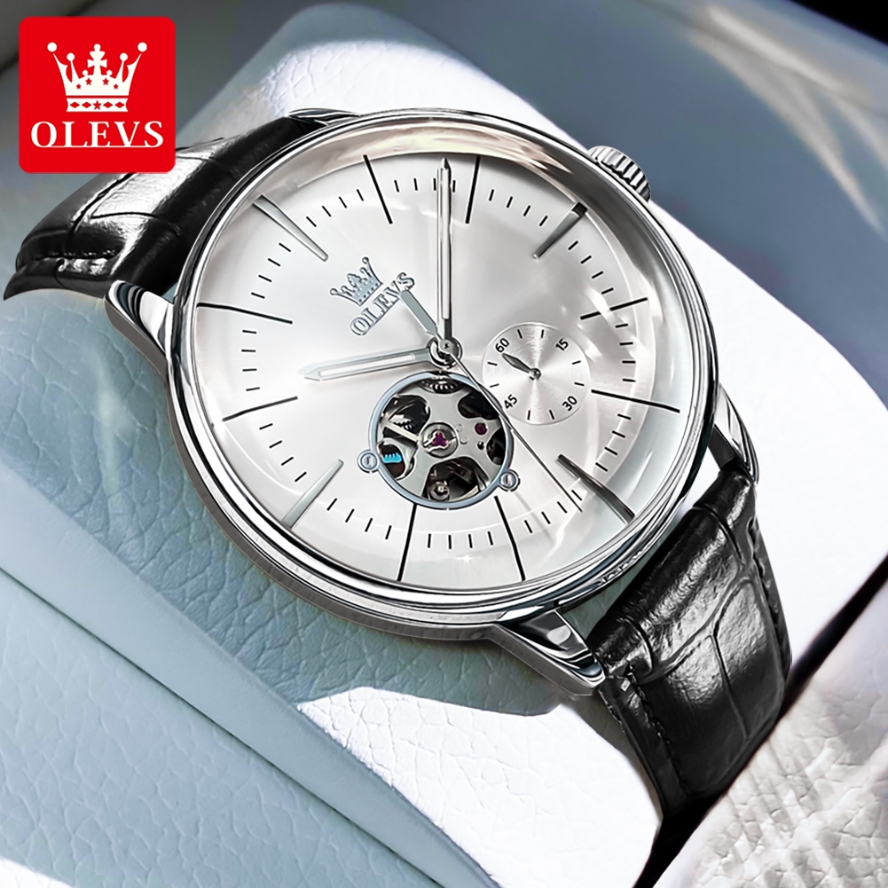 OLEVS 6708 Jam Tangan Pria Fas - Anti-Magnetic Watch ulasan dan harga
