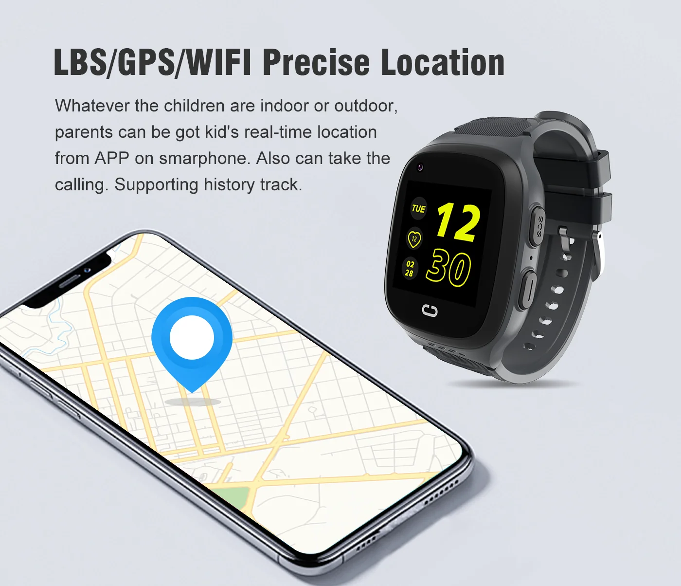 Jam Tangan Pintar Anak 4G SOS  - Smartwatch Watches Kids ulasan dan harga