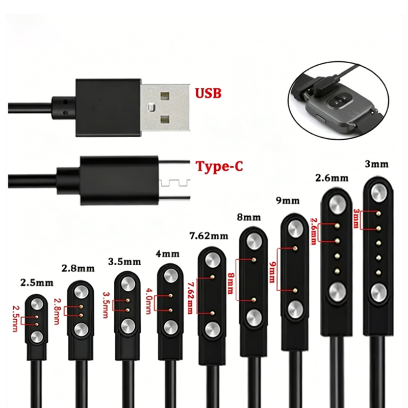 1 Buah 2Pin 4Pin untuk Jam Tan - Smartwatch Watches Kids ulasan dan harga