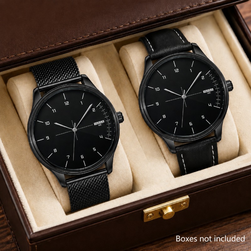 2 Buah Jam Tangan Bisnis Pria  - Smartwatch Watches Best Gift For Men ulasan dan harga