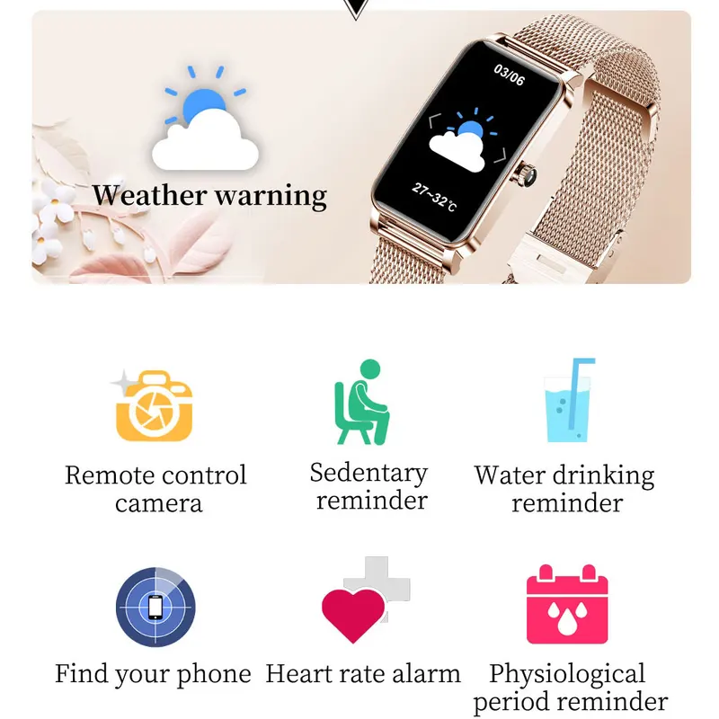 Jam Tangan Pintar Mewah Wanita - Smartwatch Watches Wallpaper ulasan dan harga