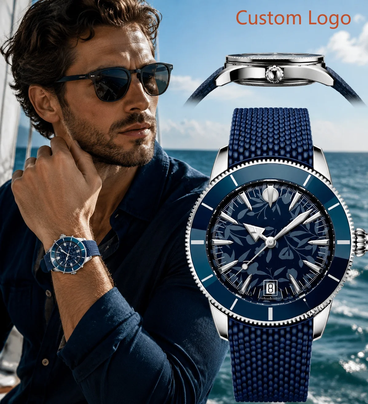 Jam Tangan Otomatis Menyelam 4 - Waterproof Diving Watch ulasan dan harga