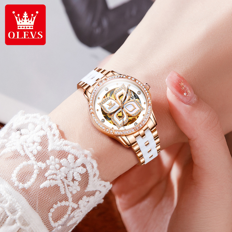 Jam Tangan Wanita OLEVS 6612 F - Anti-Magnetic Watch ulasan dan harga
