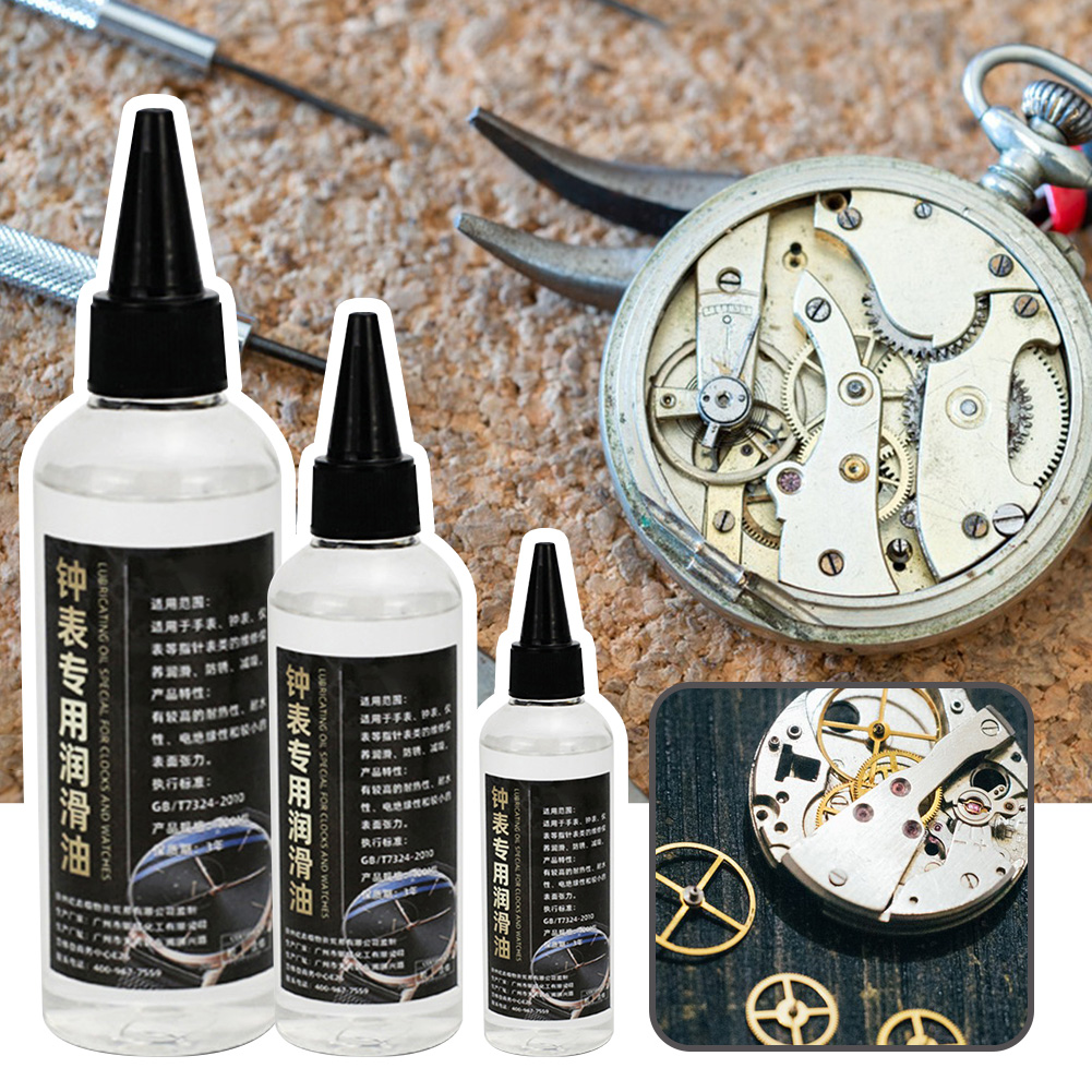10/50/100Ml Pelumas Minyak Ger - Watch Lubricant Oil ulasan dan harga