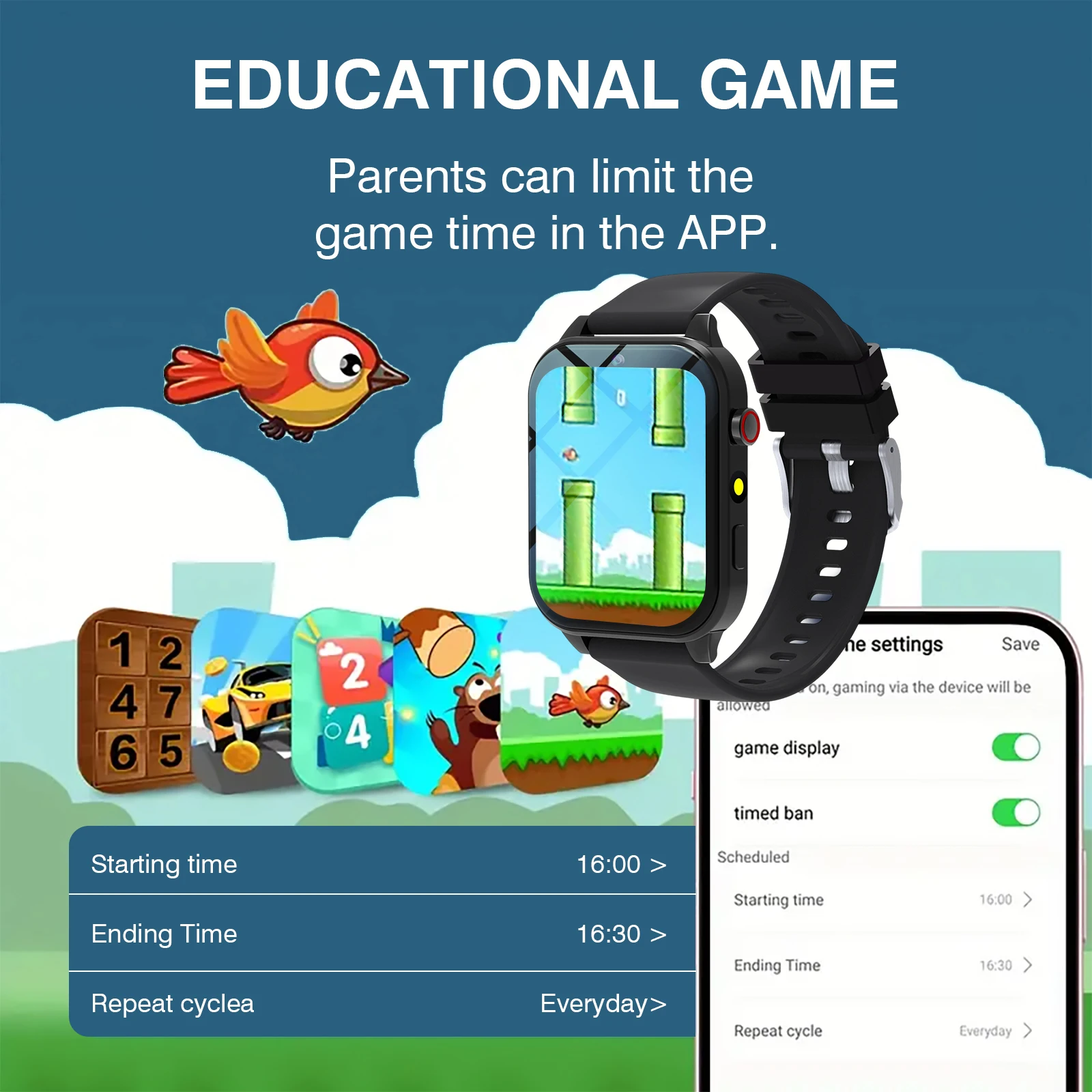 Jam Tangan Pintar Anak 18 Perm - Smartwatch Watches Kids ulasan dan harga