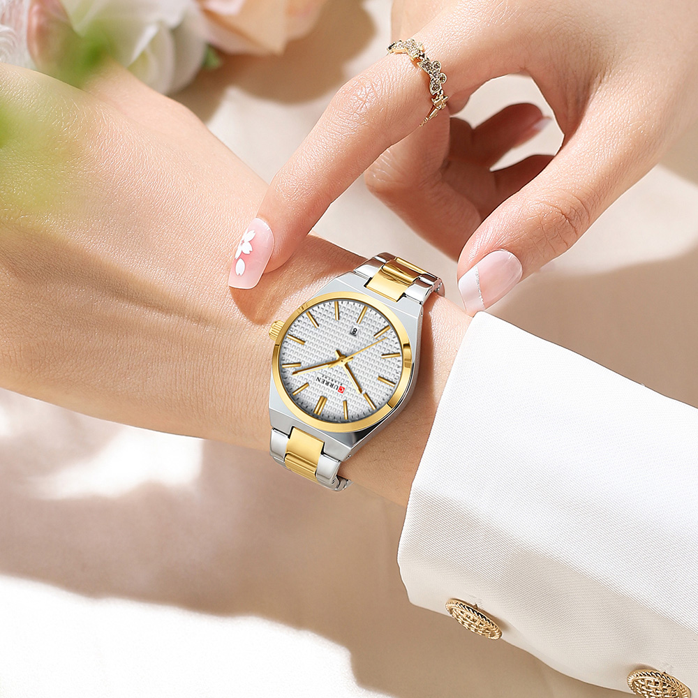 CURREN jam tangan kuarsa Jepan - Smartwatch Watches For Women ulasan dan harga