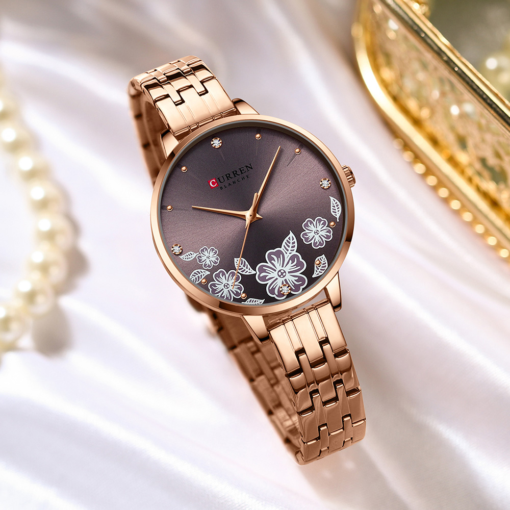 CURREN Jam Tangan Wanita Minim - Smartwatch Watches For Women ulasan dan harga