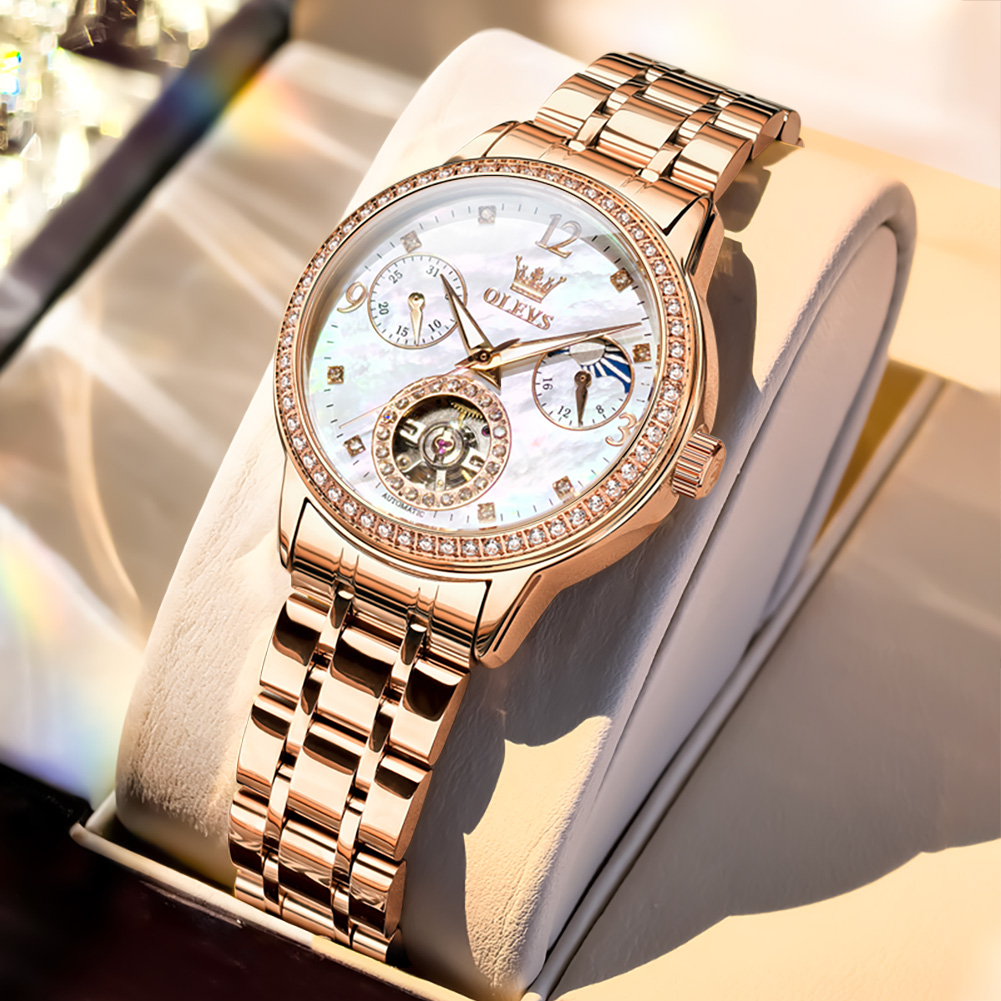OLEVS Jam Tangan Wanita Jam Ta - Anti-Magnetic Watch ulasan dan harga