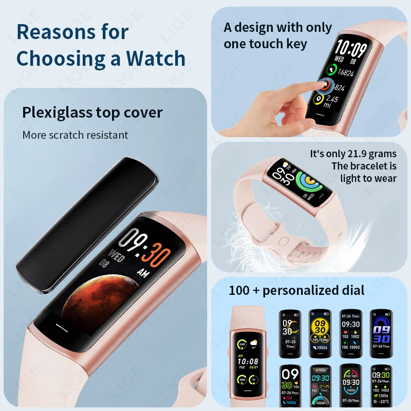 Jam Tangan Pintar Pelacak Kebu - Smartwatch Watches Wallpaper ulasan dan harga