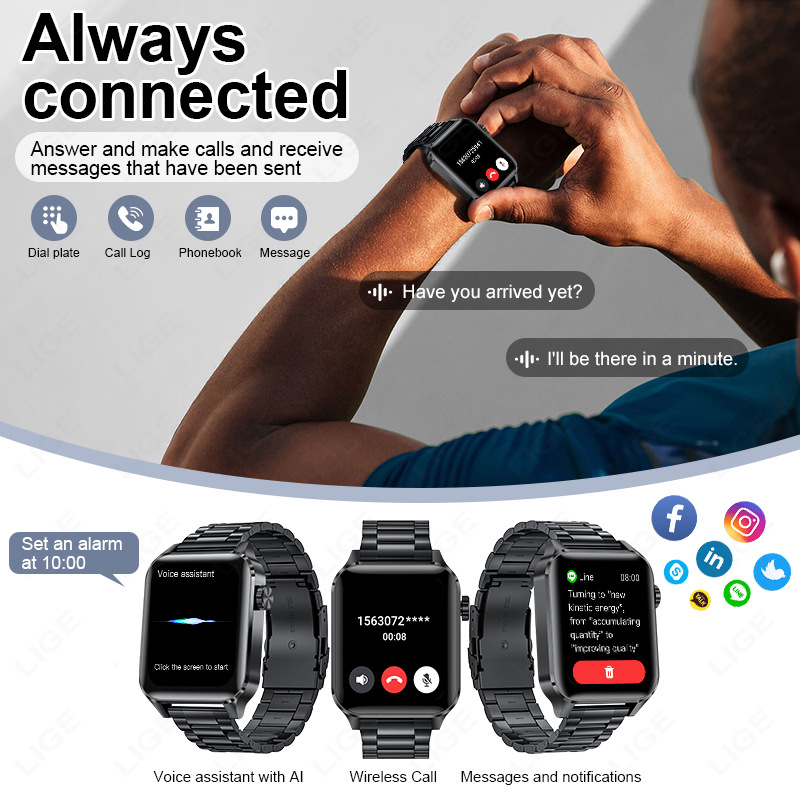 Jam Tangan Pintar Kalori Baru  - Smartwatch Watches Wallpaper ulasan dan harga